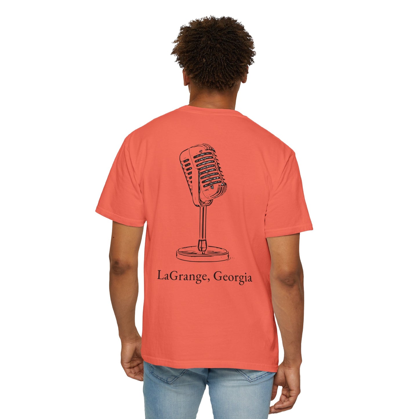 134 Main - Vintage Microphone T-shirt - LaGrange, Georgia