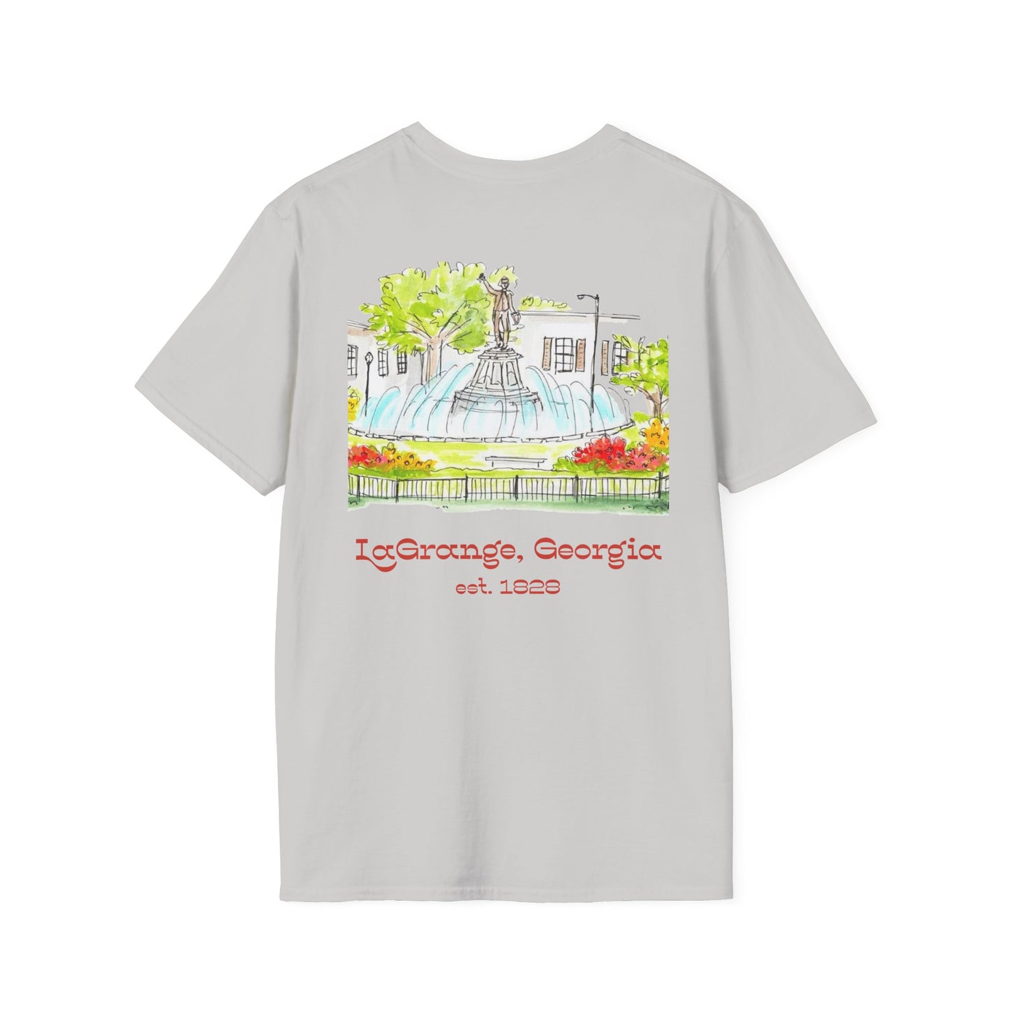 "The Marquis" Unisex Softstyle T-Shirt, Vintage Graphic Tee, Souvenir Shirt, Travel Apparel, Casual Gift, Heritage Wear