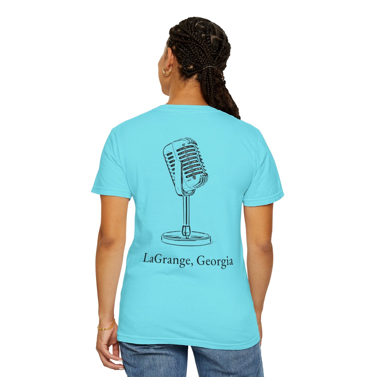 134 Main - Vintage Microphone T-shirt - LaGrange, Georgia