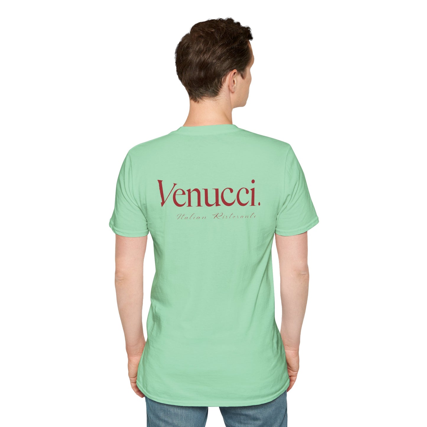 Venucci Classic Logo Unisex T-Shirt, Vintage Style Tee, Georgia Souvenir Shirt, Casual Wear, Gift for Friends and Family