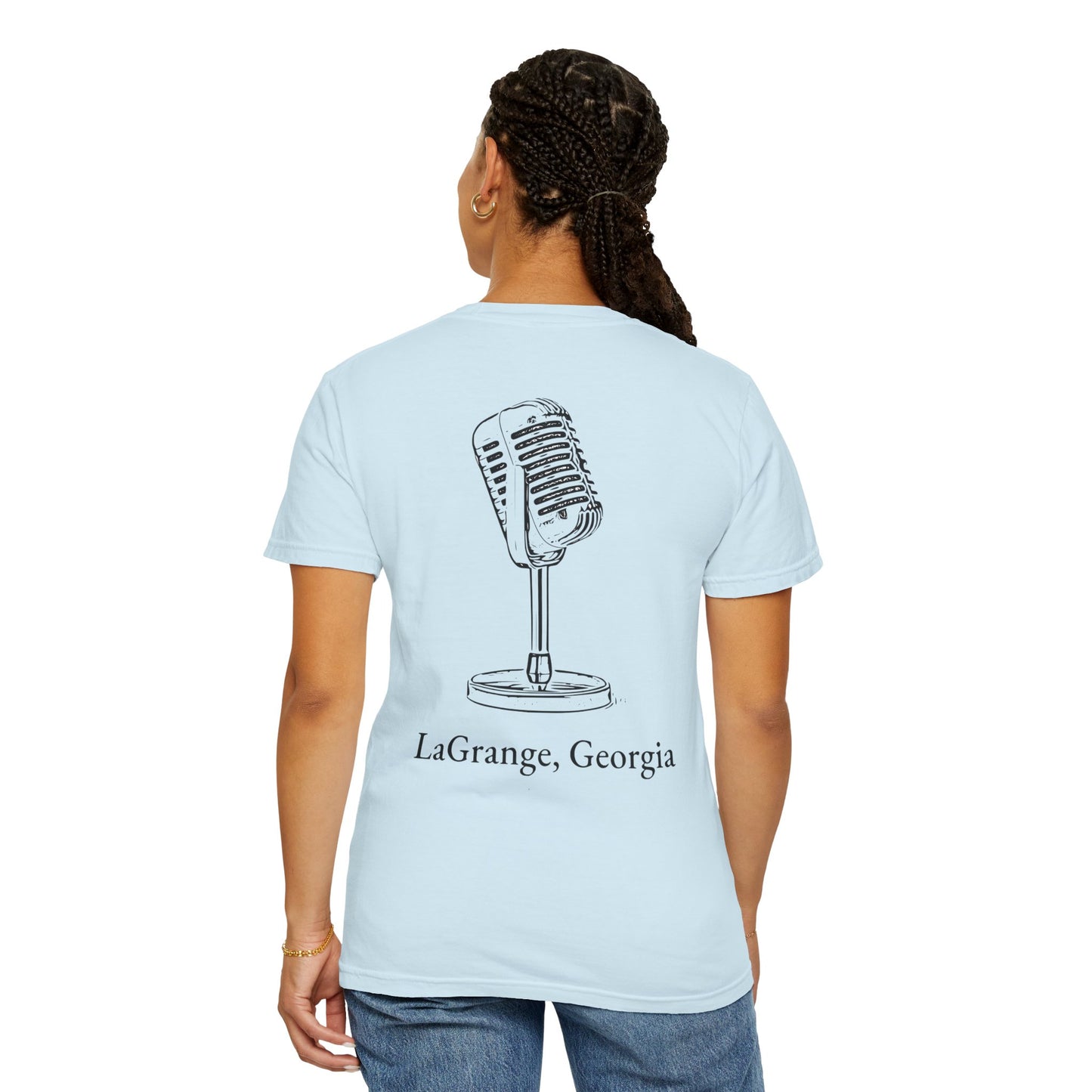 134 Main - Vintage Microphone T-shirt - LaGrange, Georgia