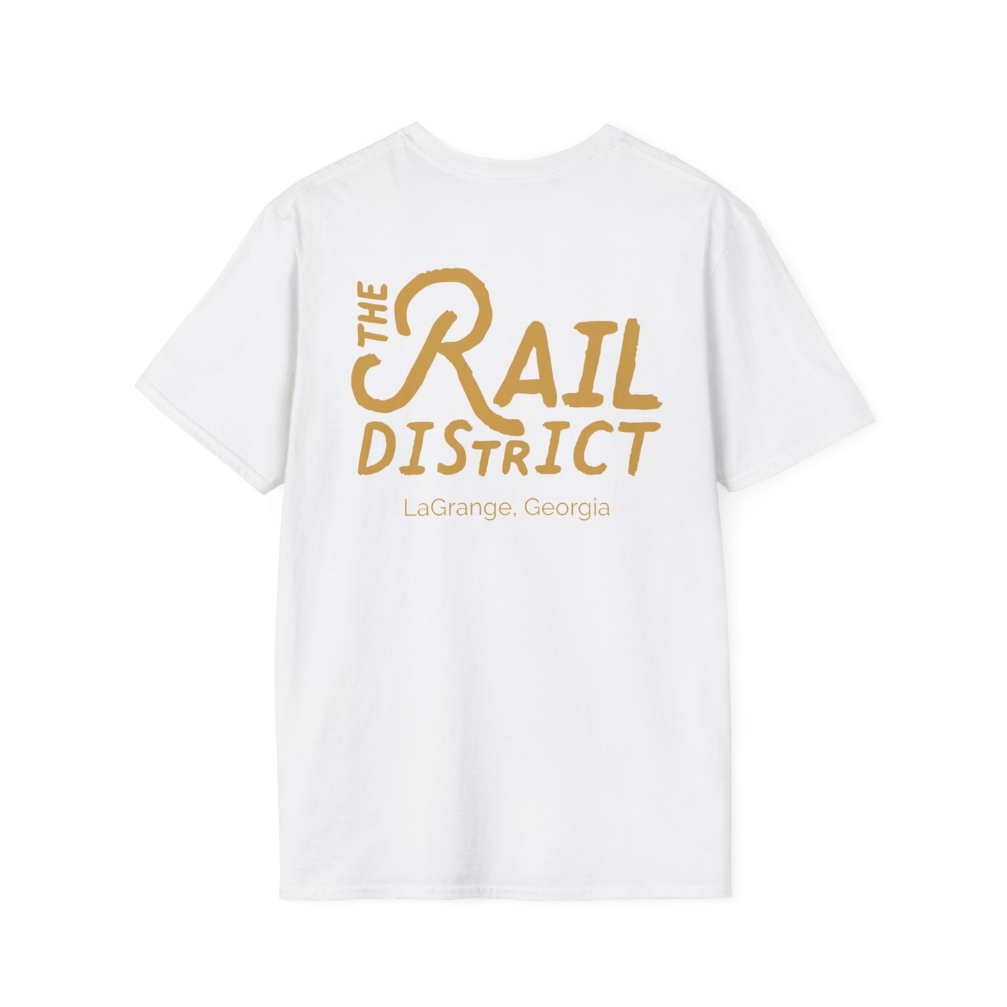 Rail District Unisex T-Shirt, Vintage Style Tee, Georgia Souvenir Shirt, Casual Wear, Gift for Friends and Family