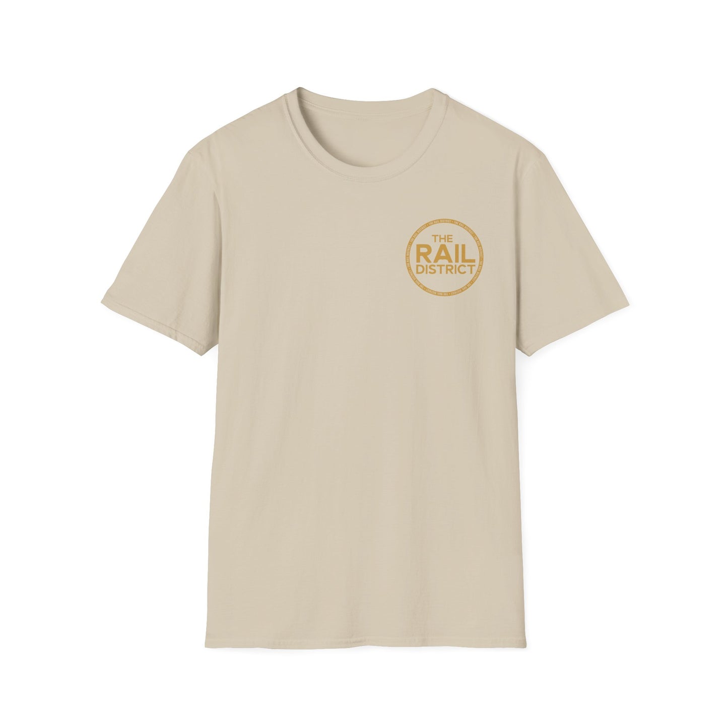 Rail District Unisex T-Shirt, Vintage Style Tee, Georgia Souvenir Shirt, Casual Wear, Gift for Friends and Family