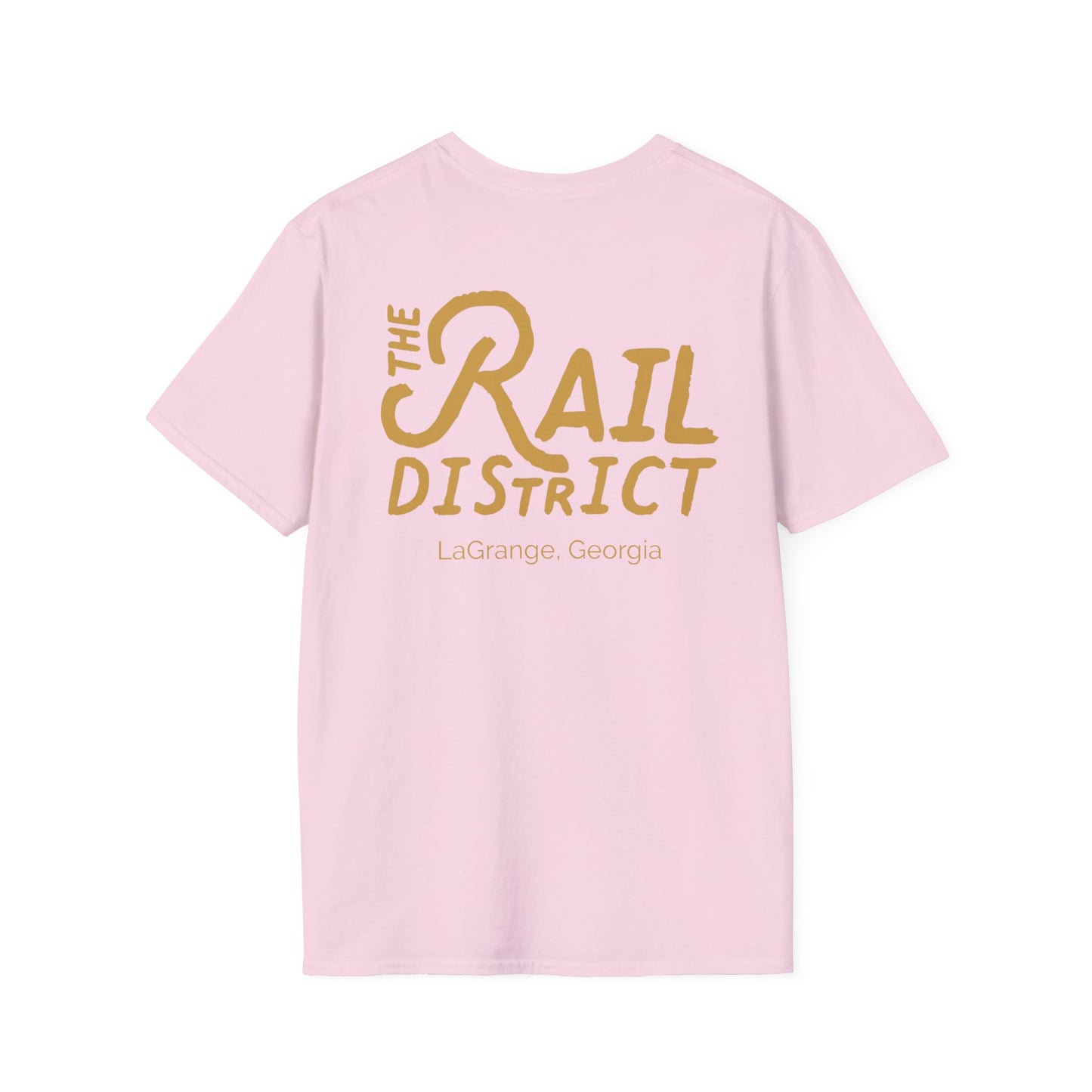 Rail District Unisex T-Shirt, Vintage Style Tee, Georgia Souvenir Shirt, Casual Wear, Gift for Friends and Family