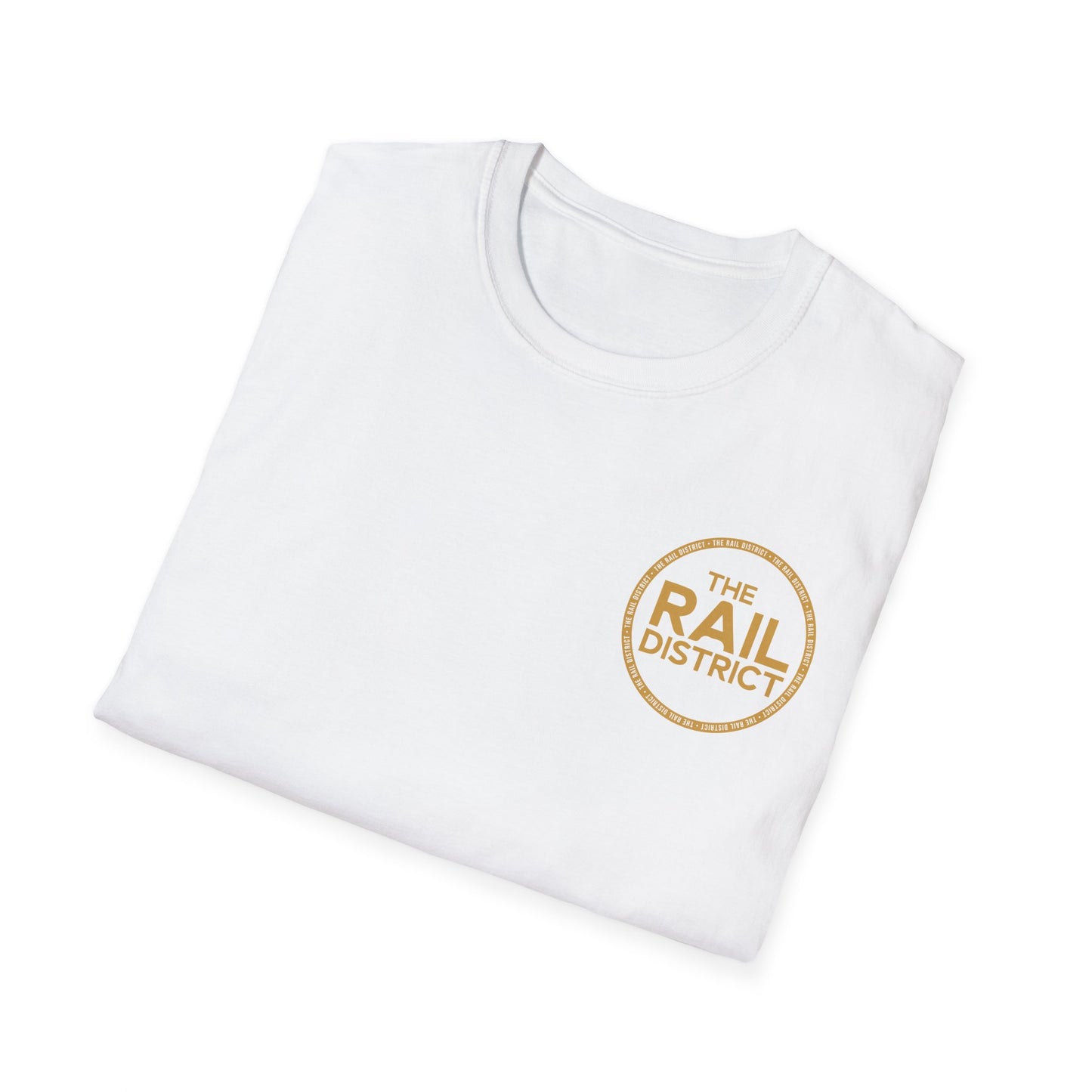 Rail District Unisex T-Shirt, Vintage Style Tee, Georgia Souvenir Shirt, Casual Wear, Gift for Friends and Family
