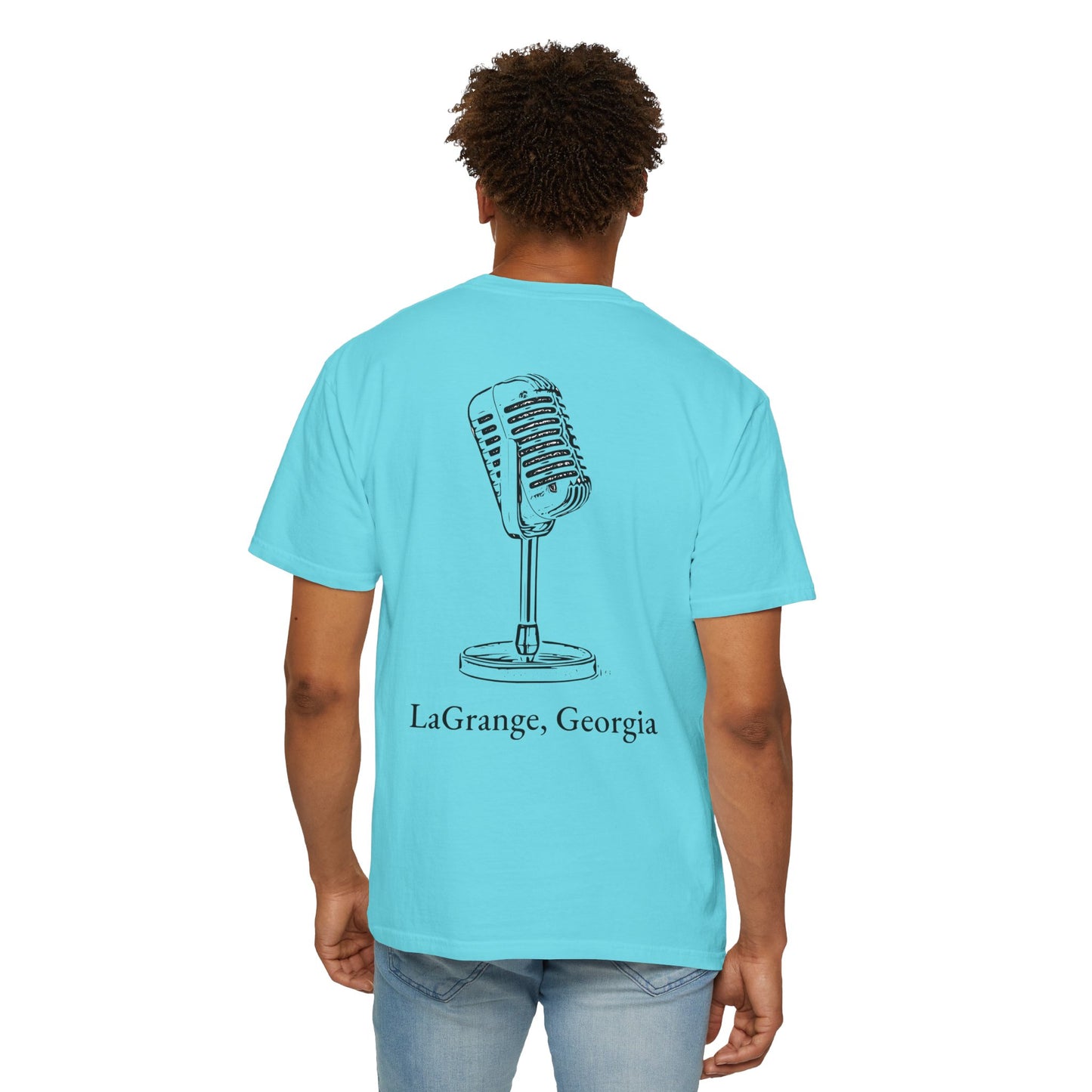 134 Main - Vintage Microphone T-shirt - LaGrange, Georgia