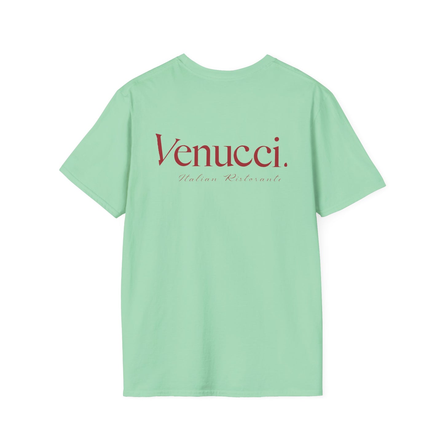 Venucci Classic Logo Unisex T-Shirt, Vintage Style Tee, Georgia Souvenir Shirt, Casual Wear, Gift for Friends and Family