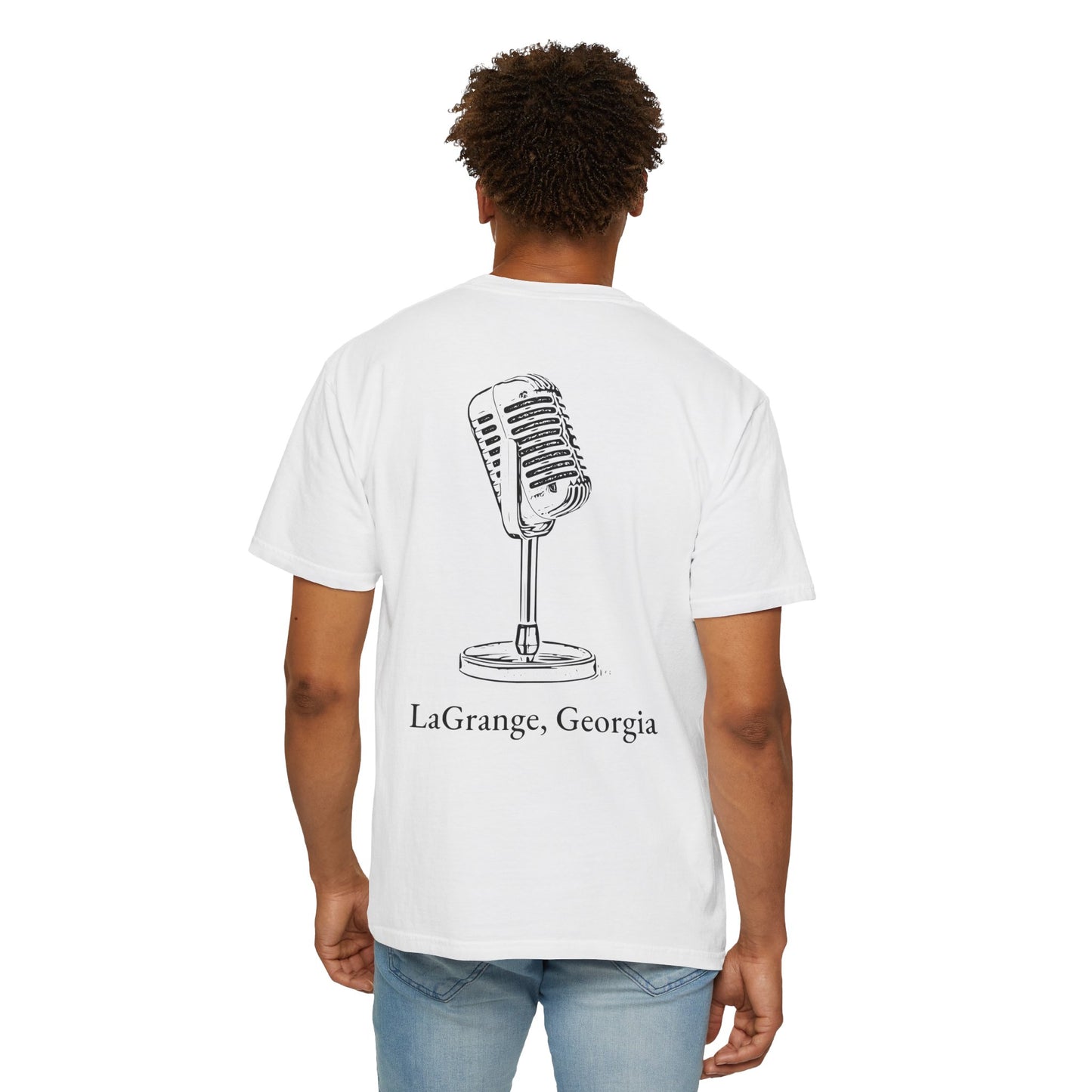 134 Main - Vintage Microphone T-shirt - LaGrange, Georgia