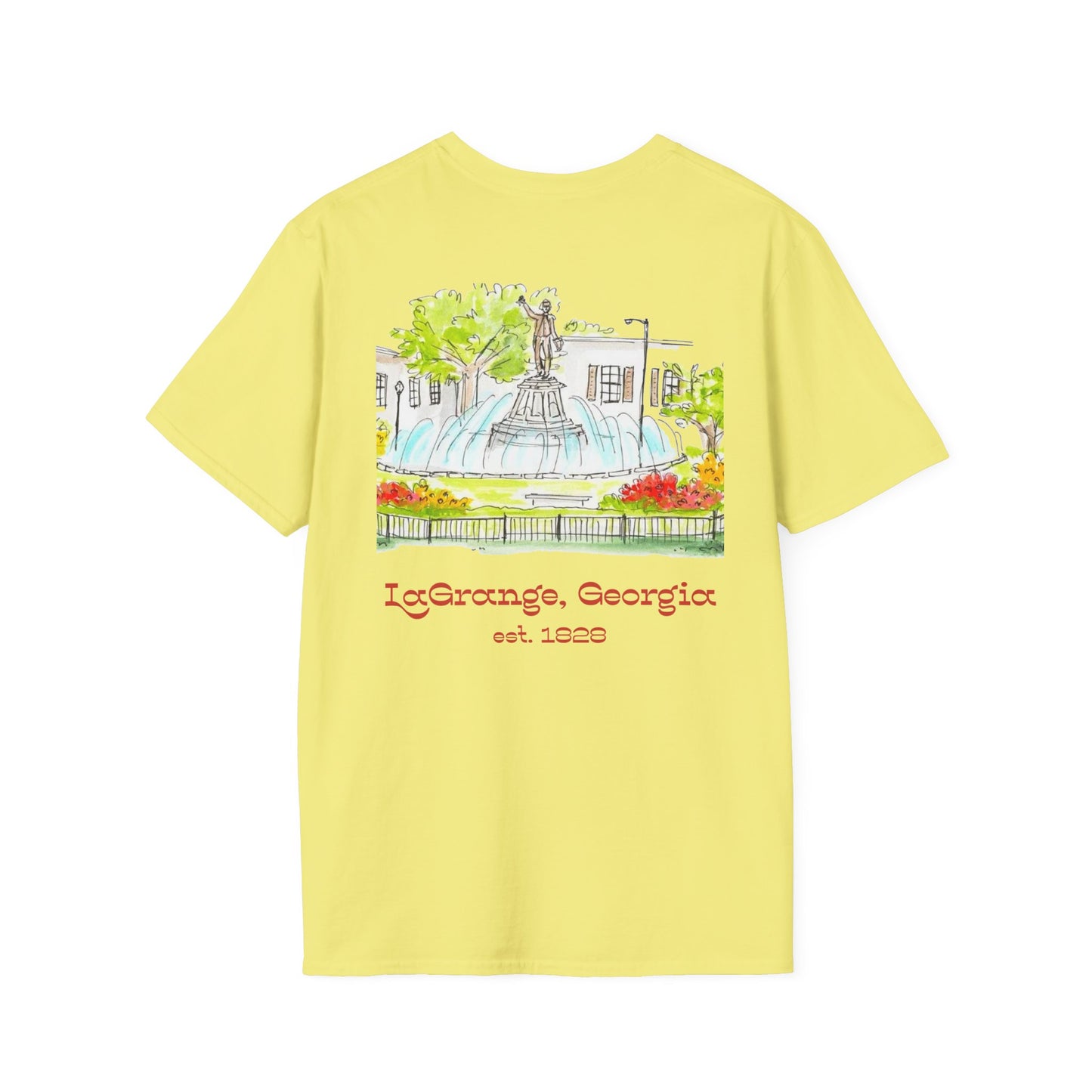 "The Marquis" Unisex Softstyle T-Shirt, Vintage Graphic Tee, Souvenir Shirt, Travel Apparel, Casual Gift, Heritage Wear