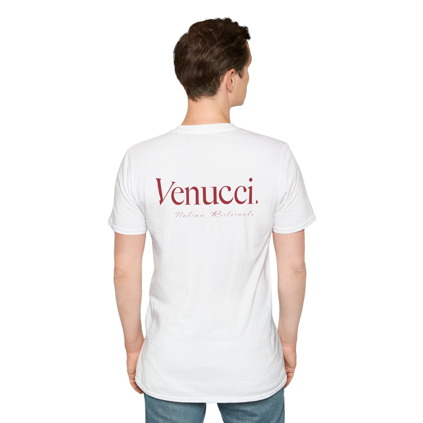 Venucci Classic Logo Unisex T-Shirt, Vintage Style Tee, Georgia Souvenir Shirt, Casual Wear, Gift for Friends and Family