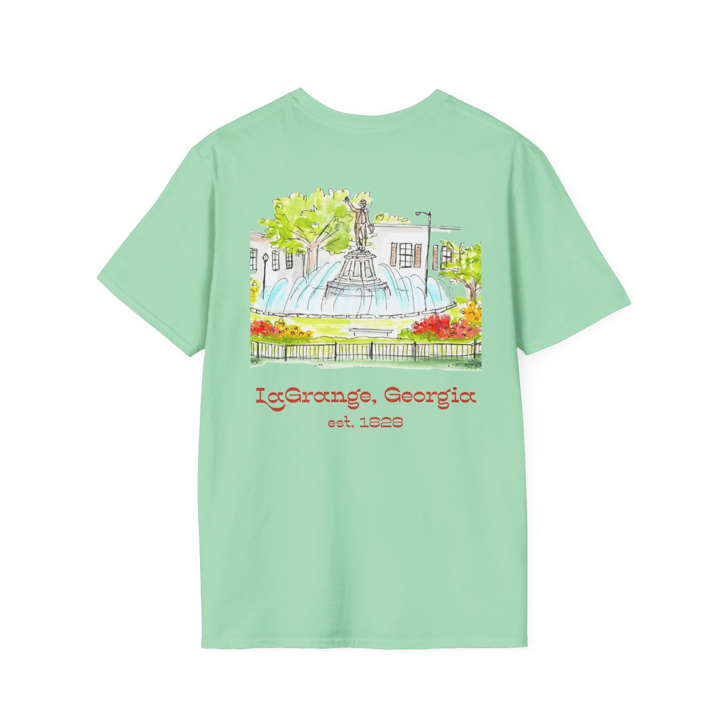 "The Marquis" Unisex Softstyle T-Shirt, Vintage Graphic Tee, Souvenir Shirt, Travel Apparel, Casual Gift, Heritage Wear