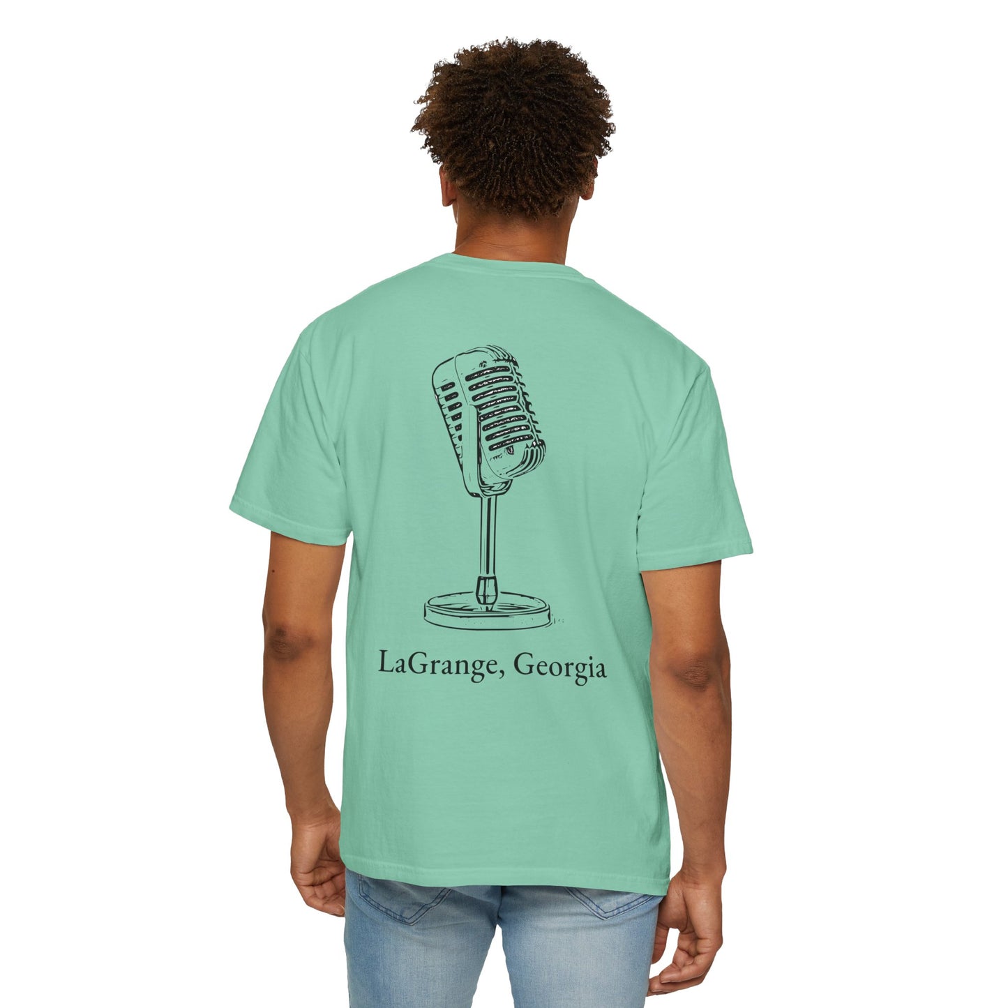 134 Main - Vintage Microphone T-shirt - LaGrange, Georgia