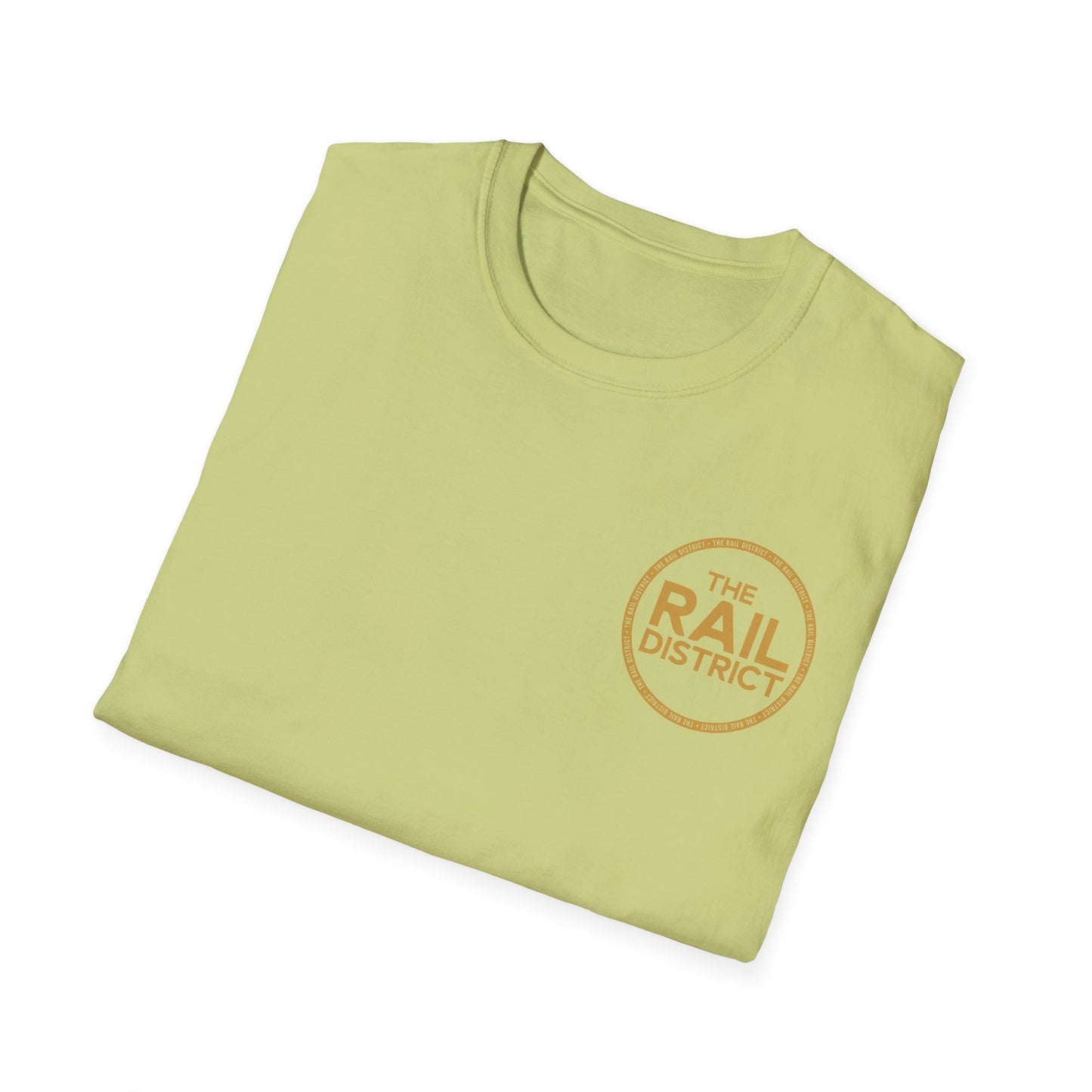 Rail District Unisex T-Shirt, Vintage Style Tee, Georgia Souvenir Shirt, Casual Wear, Gift for Friends and Family