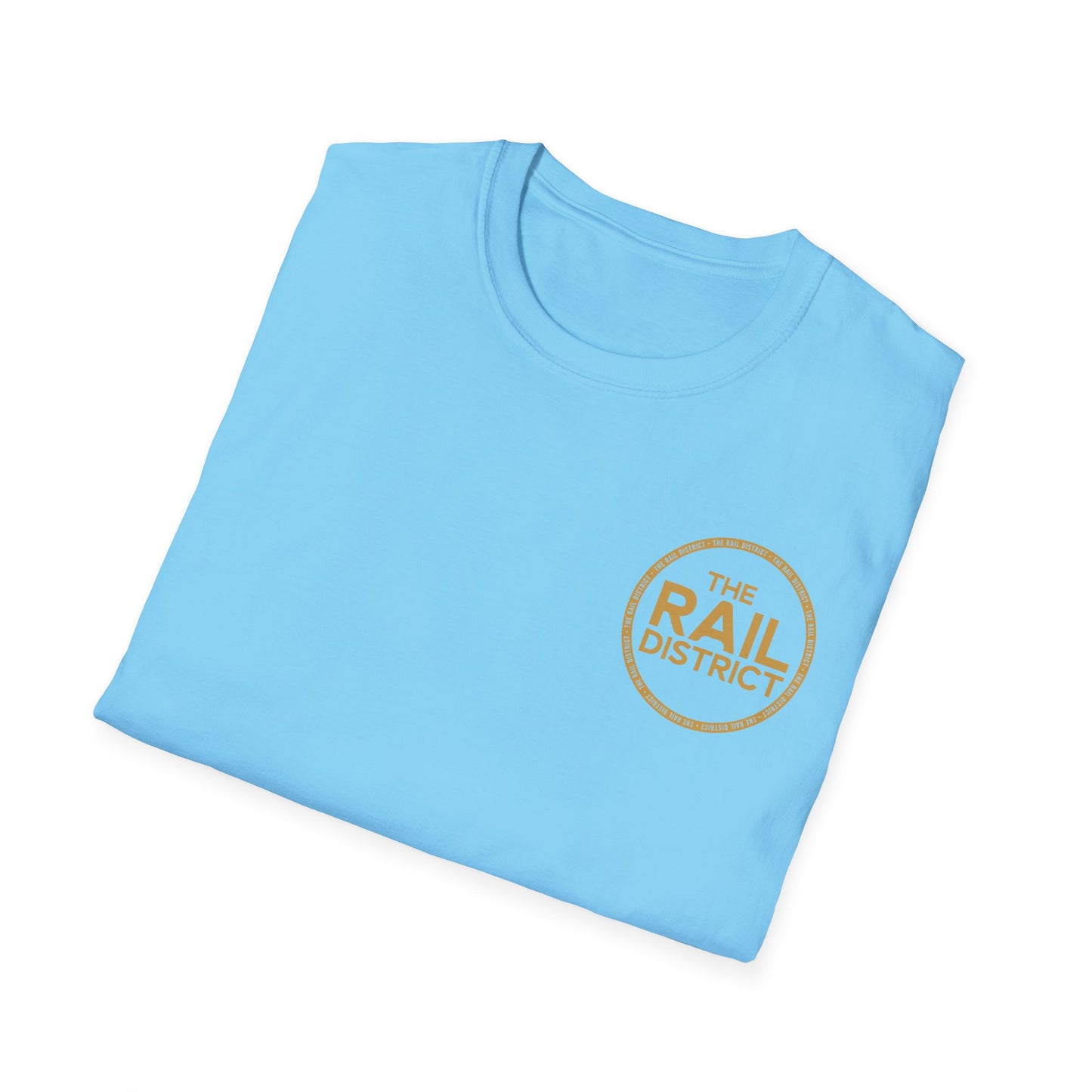Rail District Unisex T-Shirt, Vintage Style Tee, Georgia Souvenir Shirt, Casual Wear, Gift for Friends and Family