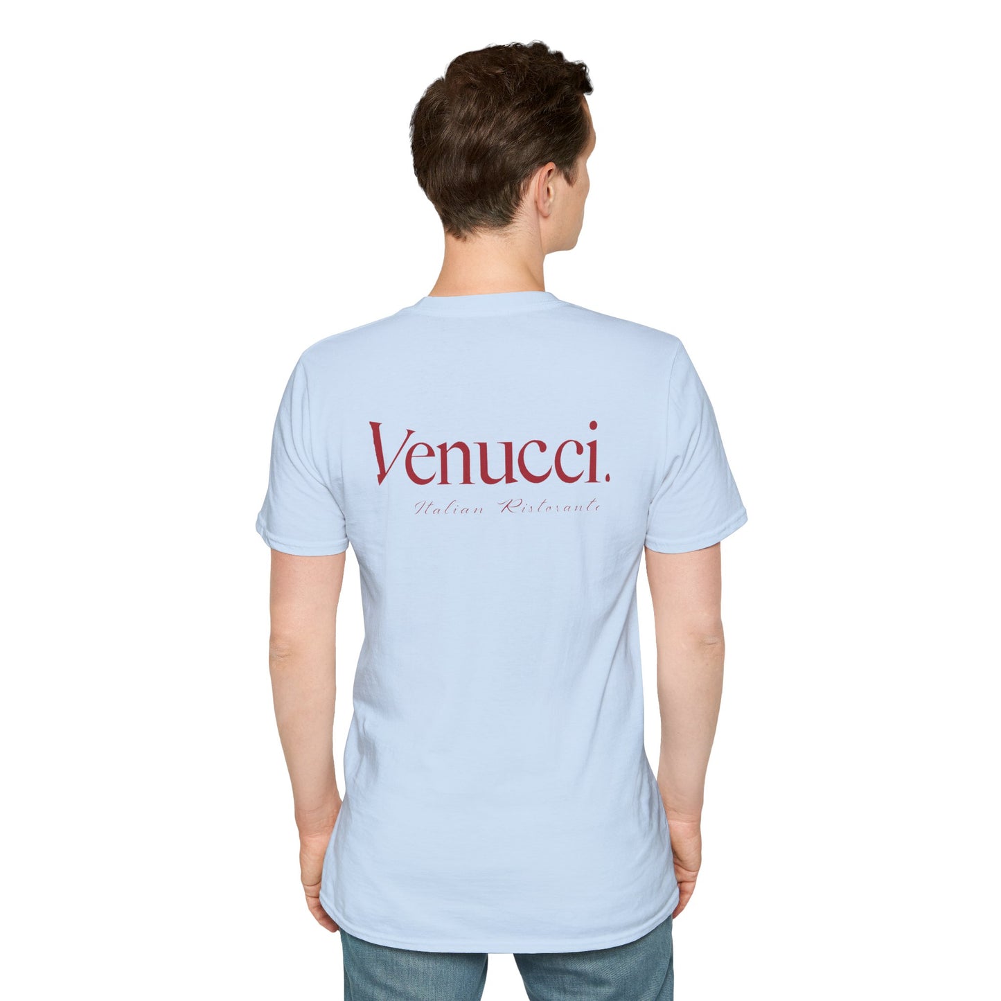 Venucci Classic Logo Unisex T-Shirt, Vintage Style Tee, Georgia Souvenir Shirt, Casual Wear, Gift for Friends and Family