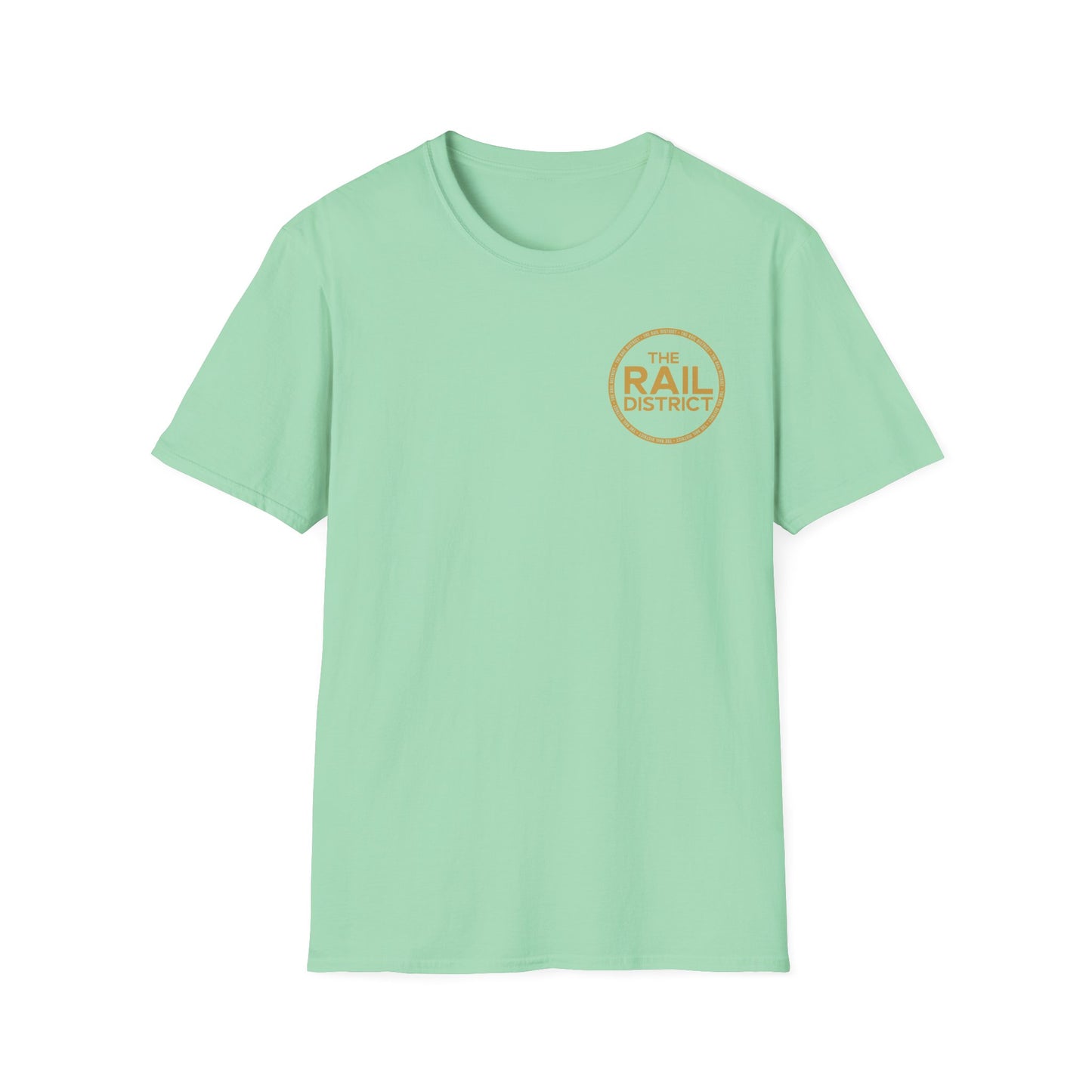 Rail District Unisex T-Shirt, Vintage Style Tee, Georgia Souvenir Shirt, Casual Wear, Gift for Friends and Family
