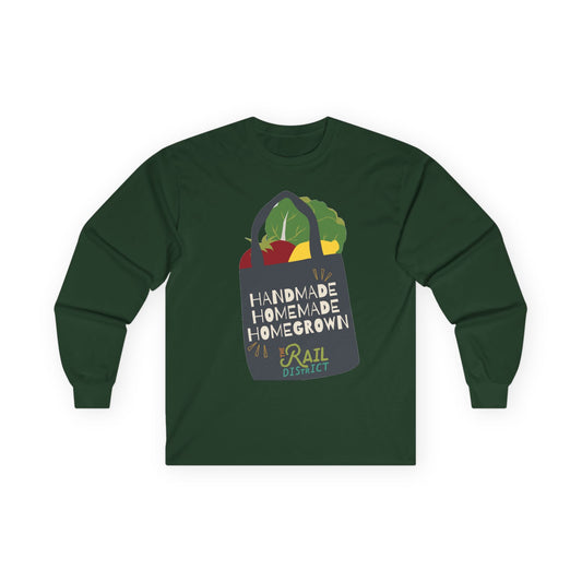 Tote Bag - Market at Rail District - Unisex Long Sleeve Tee