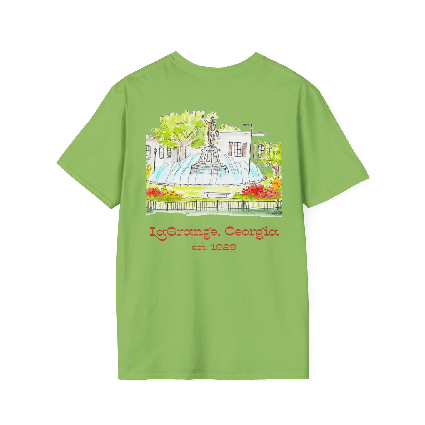 "The Marquis" Unisex Softstyle T-Shirt, Vintage Graphic Tee, Souvenir Shirt, Travel Apparel, Casual Gift, Heritage Wear