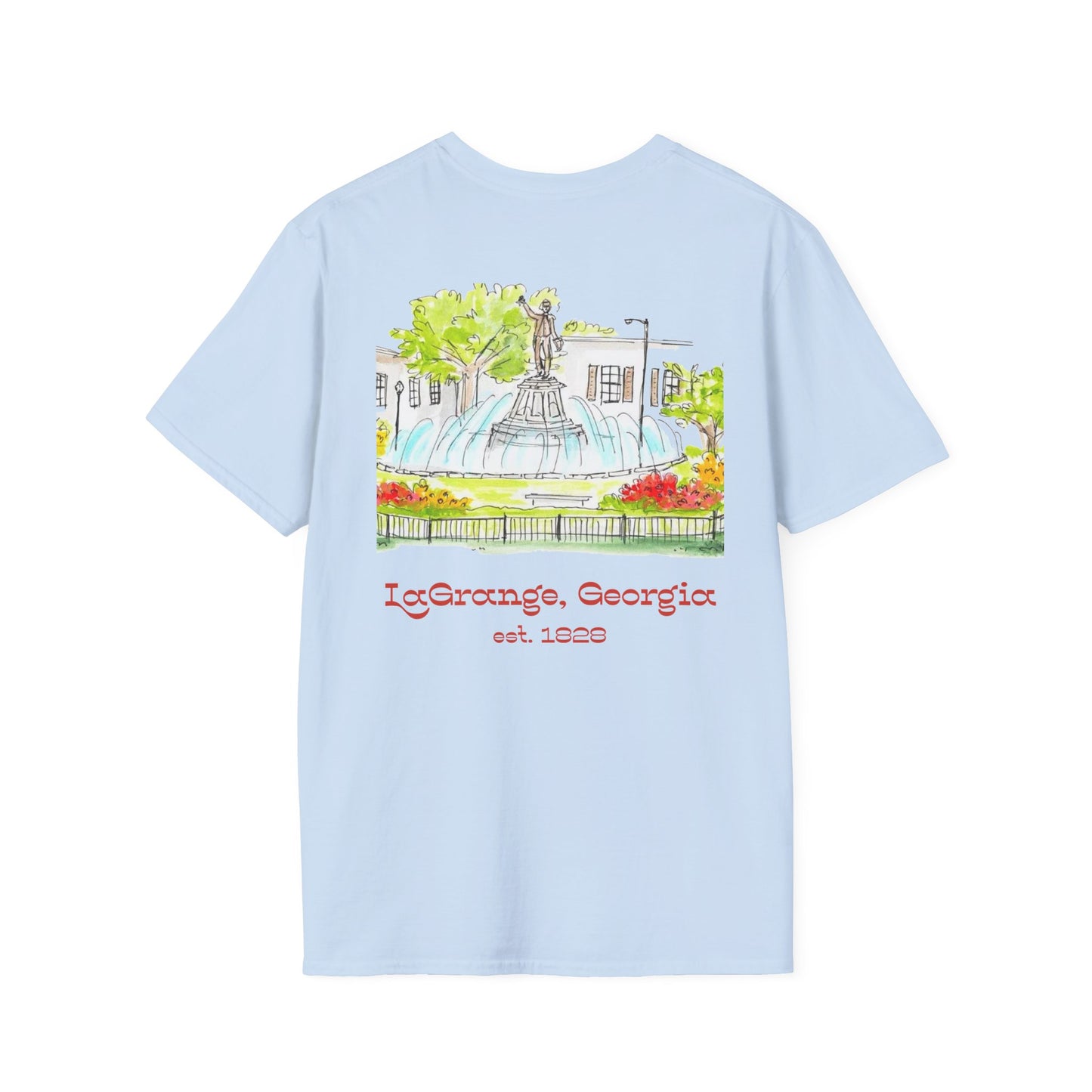 "The Marquis" Unisex Softstyle T-Shirt, Vintage Graphic Tee, Souvenir Shirt, Travel Apparel, Casual Gift, Heritage Wear
