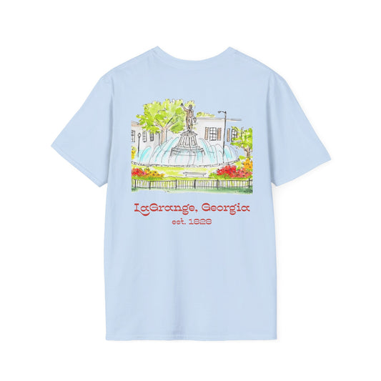 "The Marquis" Unisex Softstyle T-Shirt, Vintage Graphic Tee, Souvenir Shirt, Travel Apparel, Casual Gift, Heritage Wear