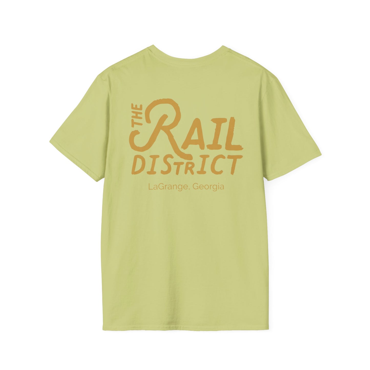 Rail District Unisex T-Shirt, Vintage Style Tee, Georgia Souvenir Shirt, Casual Wear, Gift for Friends and Family