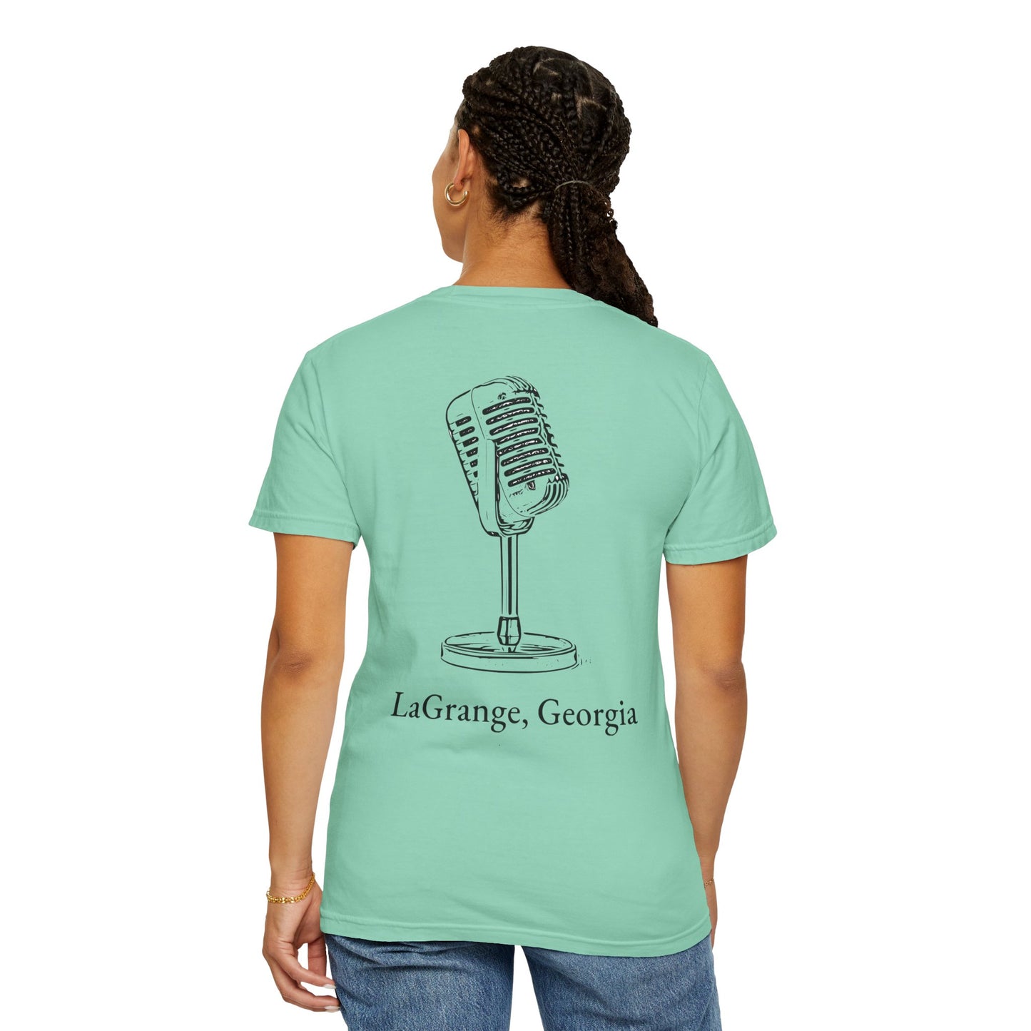 134 Main - Vintage Microphone T-shirt - LaGrange, Georgia