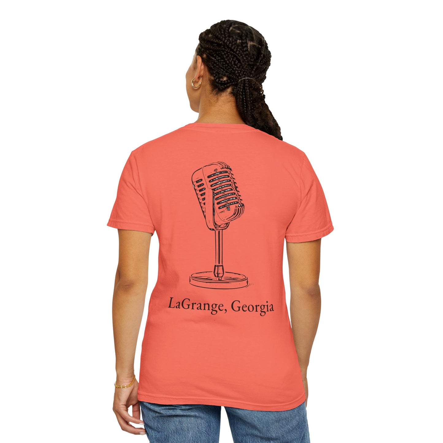 134 Main - Vintage Microphone T-shirt - LaGrange, Georgia