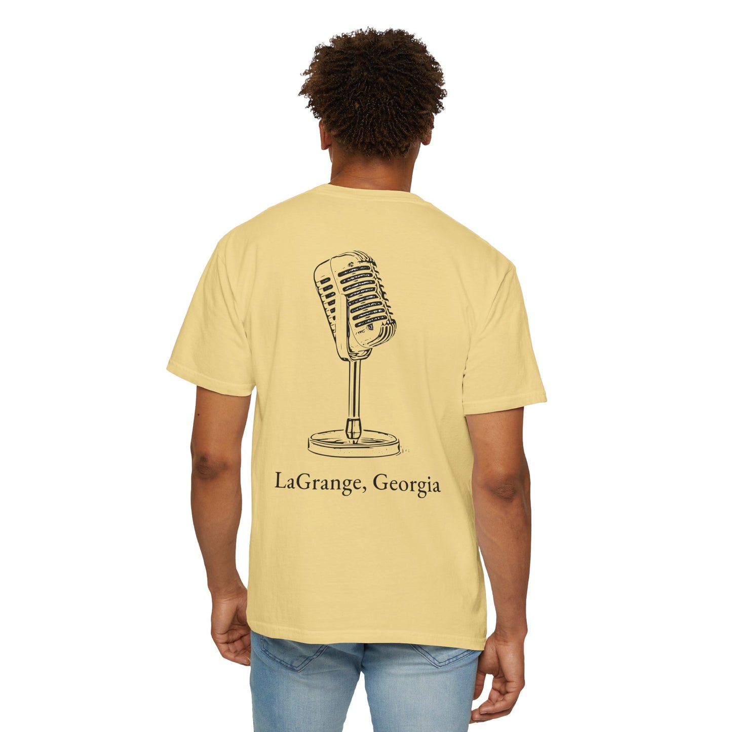 134 Main - Vintage Microphone T-shirt - LaGrange, Georgia