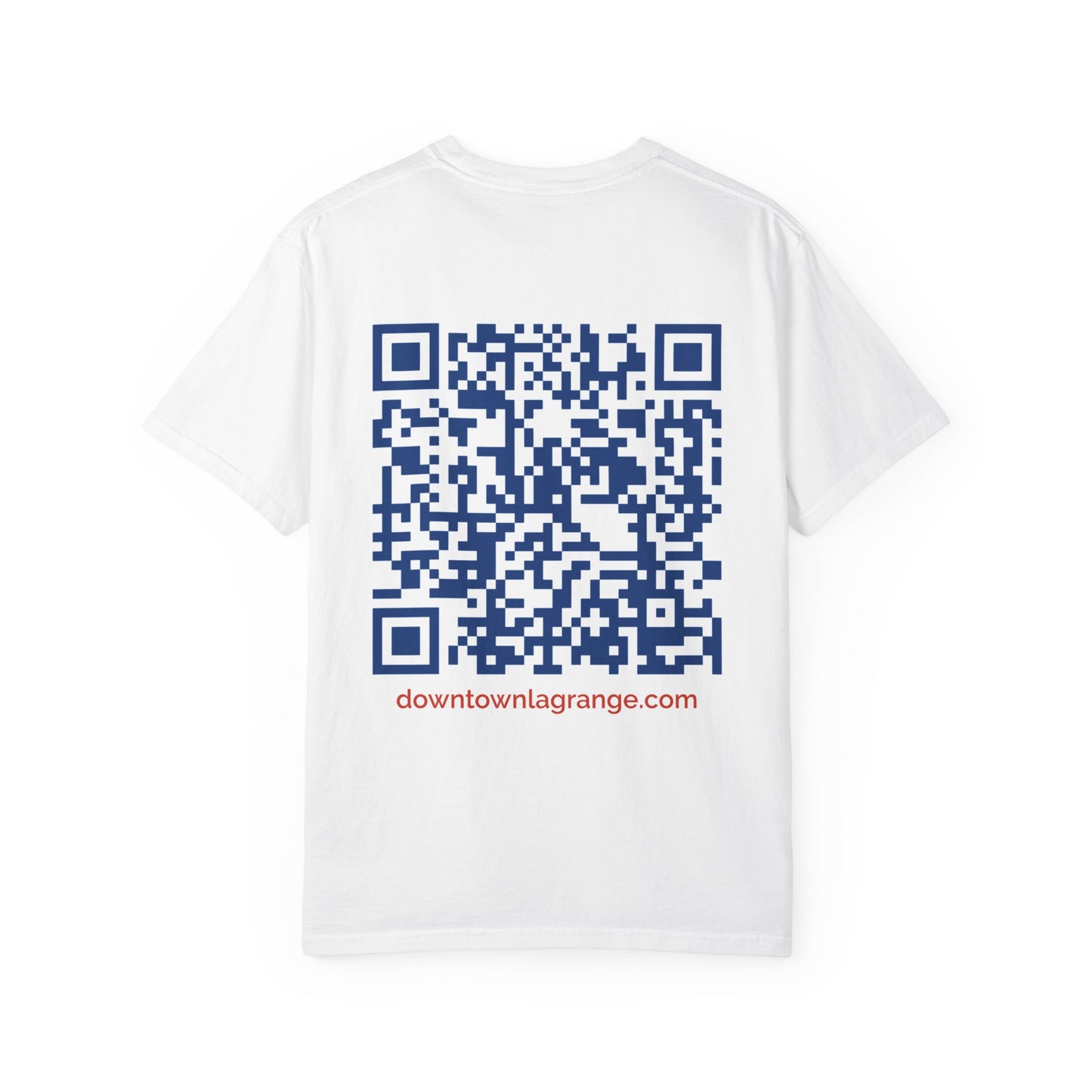 Downtown LaGrange - GPS/QR CODE Red - T-Shirt