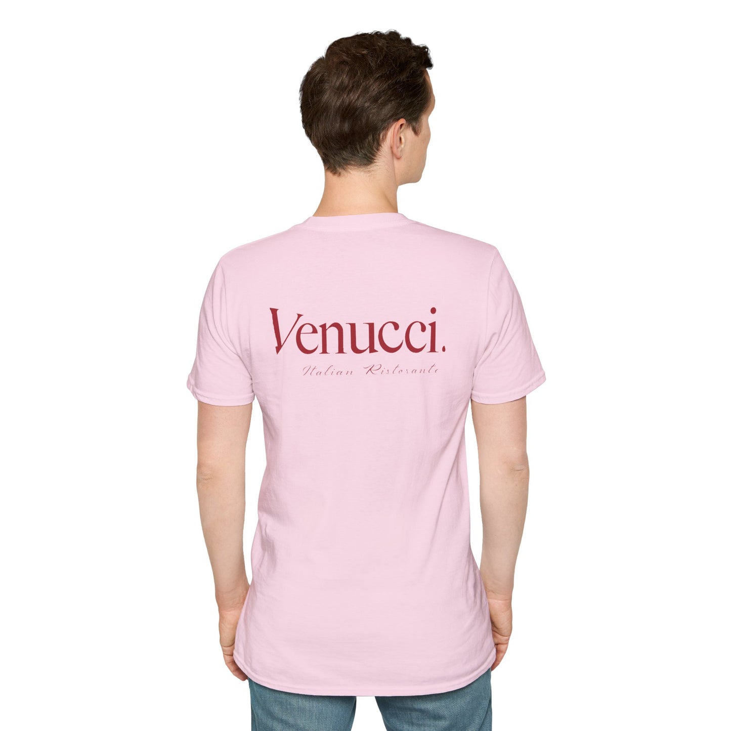 Venucci Classic Logo Unisex T-Shirt, Vintage Style Tee, Georgia Souvenir Shirt, Casual Wear, Gift for Friends and Family
