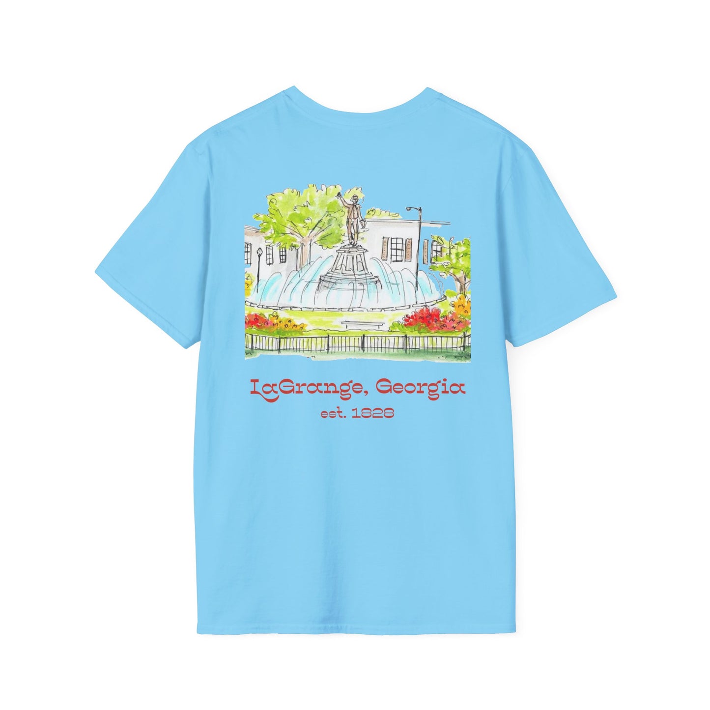 "The Marquis" Unisex Softstyle T-Shirt, Vintage Graphic Tee, Souvenir Shirt, Travel Apparel, Casual Gift, Heritage Wear