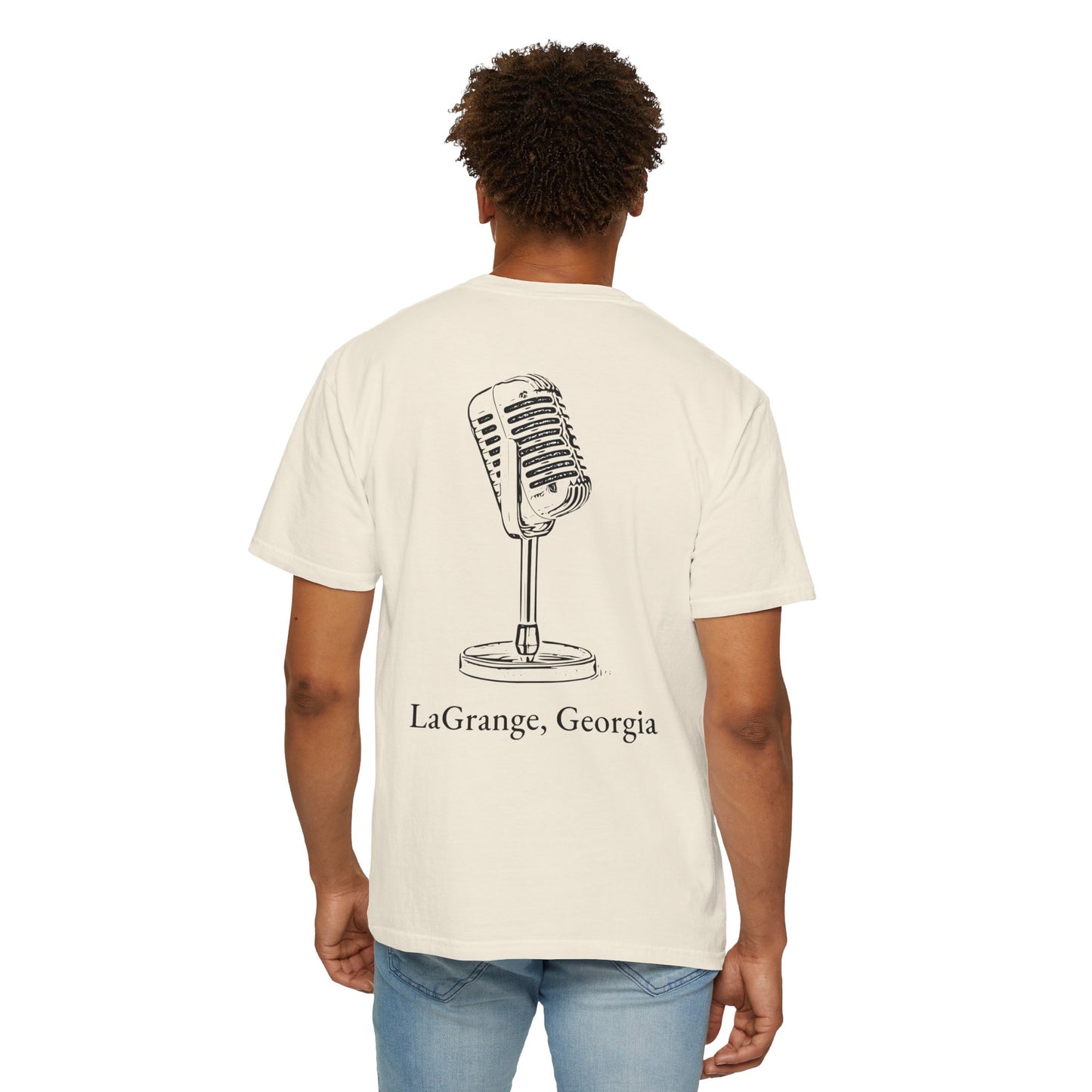 134 Main - Vintage Microphone T-shirt - LaGrange, Georgia