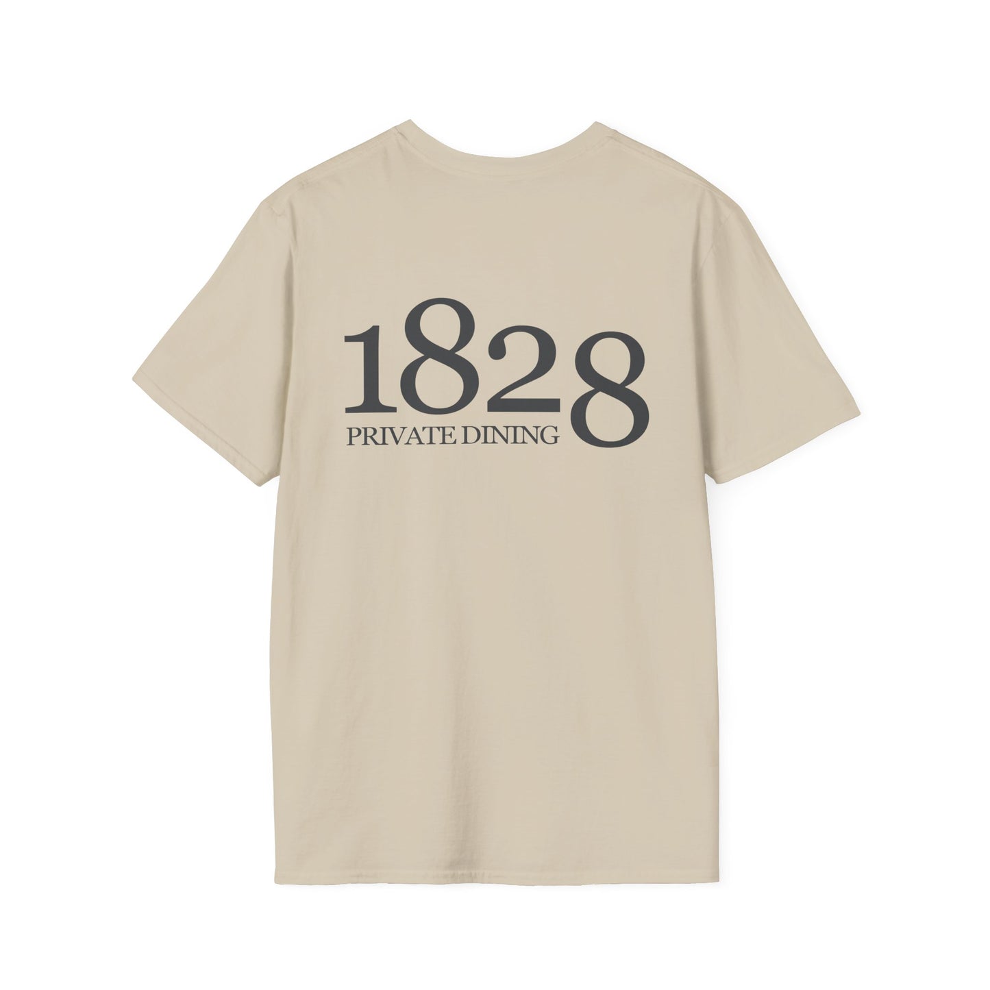 1828 Private Dining T-Shirt, Unisex T-Shirt, Vintage Style Tee, Georgia Souvenir Shirt, Casual Wear, Gift for Friends and Family