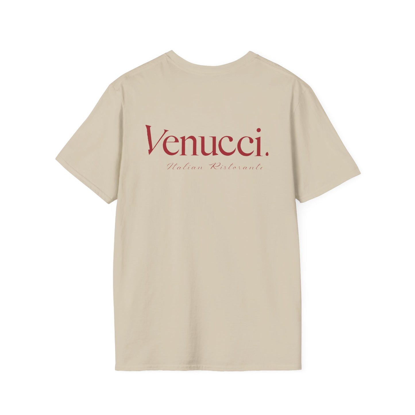 Venucci Classic Logo Unisex T-Shirt, Vintage Style Tee, Georgia Souvenir Shirt, Casual Wear, Gift for Friends and Family