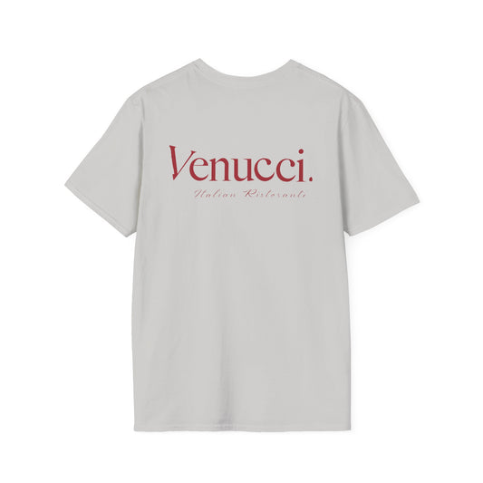 Venucci Classic Logo Unisex T-Shirt, Vintage Style Tee, Georgia Souvenir Shirt, Casual Wear, Gift for Friends and Family