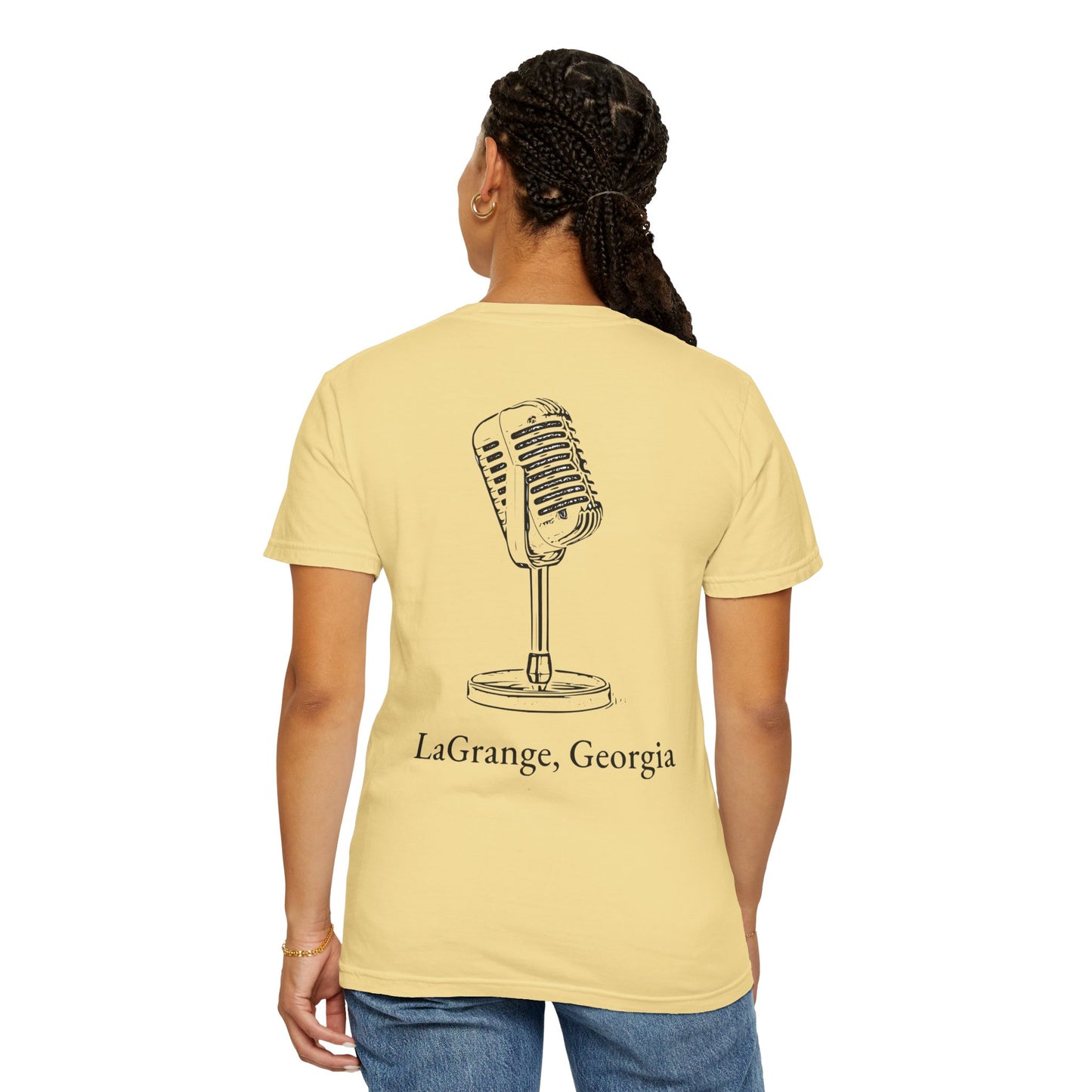 134 Main - Vintage Microphone T-shirt - LaGrange, Georgia