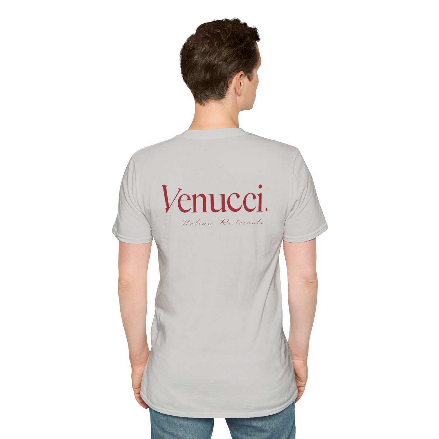 Venucci Classic Logo Unisex T-Shirt, Vintage Style Tee, Georgia Souvenir Shirt, Casual Wear, Gift for Friends and Family