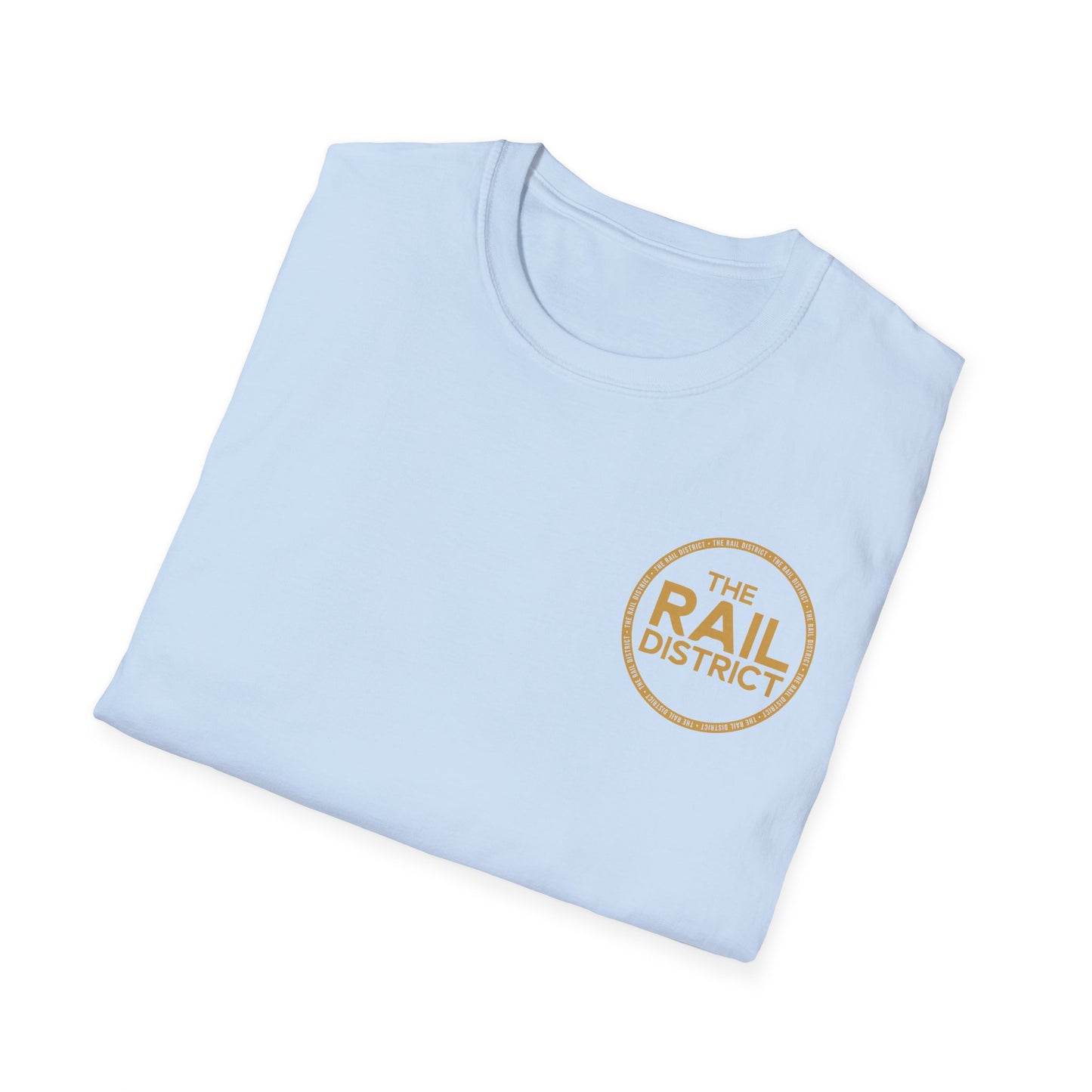 Rail District Unisex T-Shirt, Vintage Style Tee, Georgia Souvenir Shirt, Casual Wear, Gift for Friends and Family