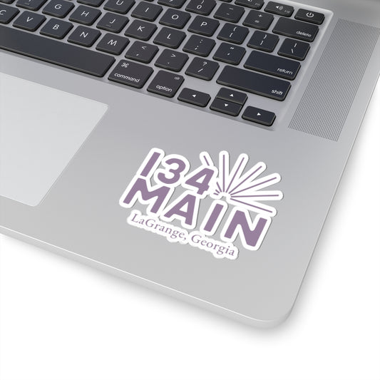 134 MAIN LaGrange Georgia Kiss-Cut Stickers - Stylish Vinyl Decals for Personalization & Gifting