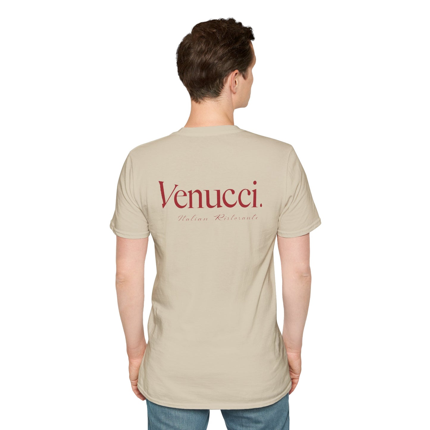 Venucci Classic Logo Unisex T-Shirt, Vintage Style Tee, Georgia Souvenir Shirt, Casual Wear, Gift for Friends and Family