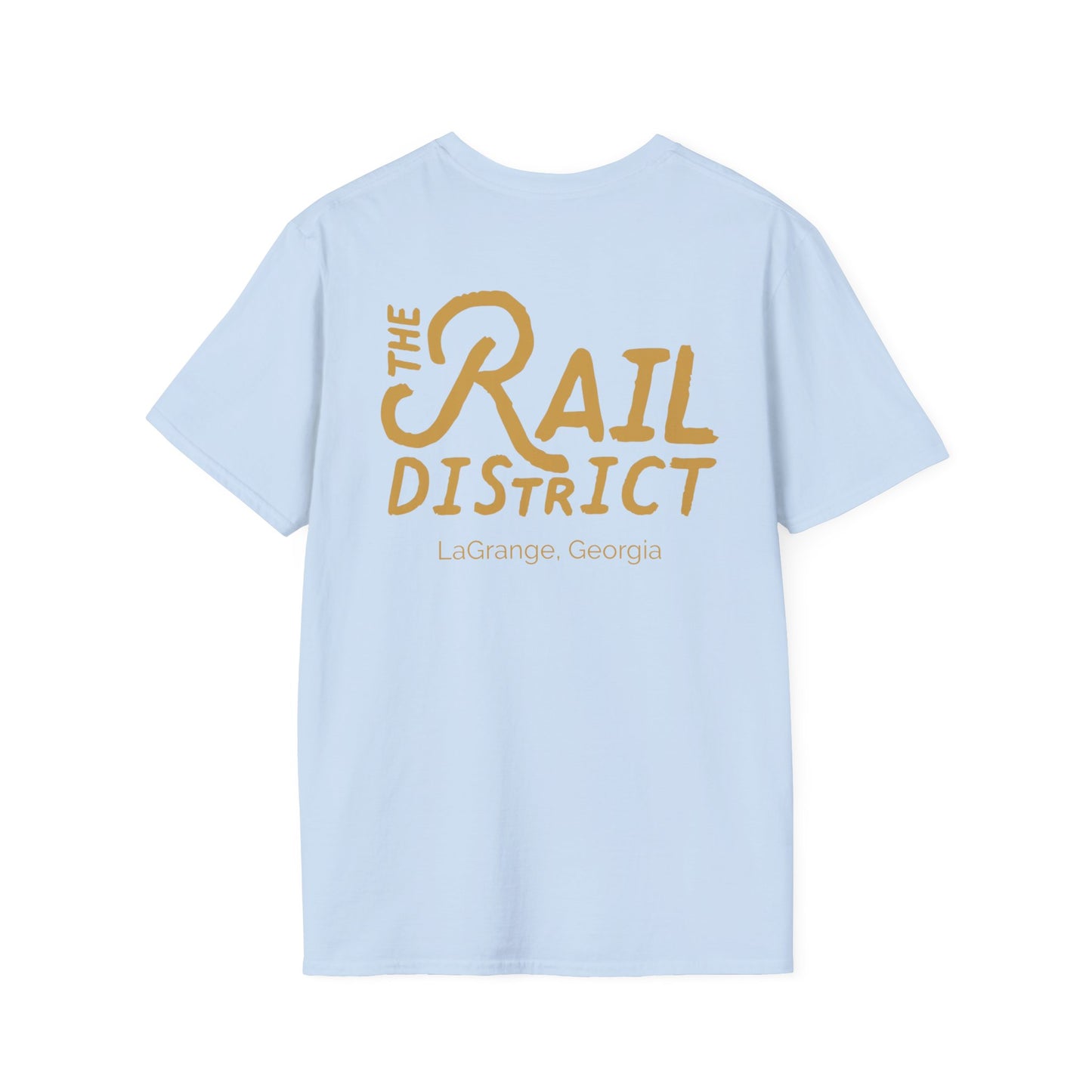 Rail District Unisex T-Shirt, Vintage Style Tee, Georgia Souvenir Shirt, Casual Wear, Gift for Friends and Family