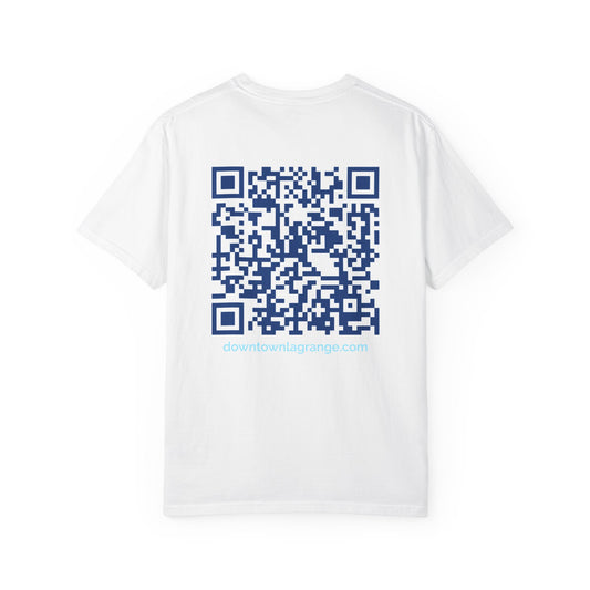 Downtown LaGrange - GPS/QR CODE Blue - T-Shirt
