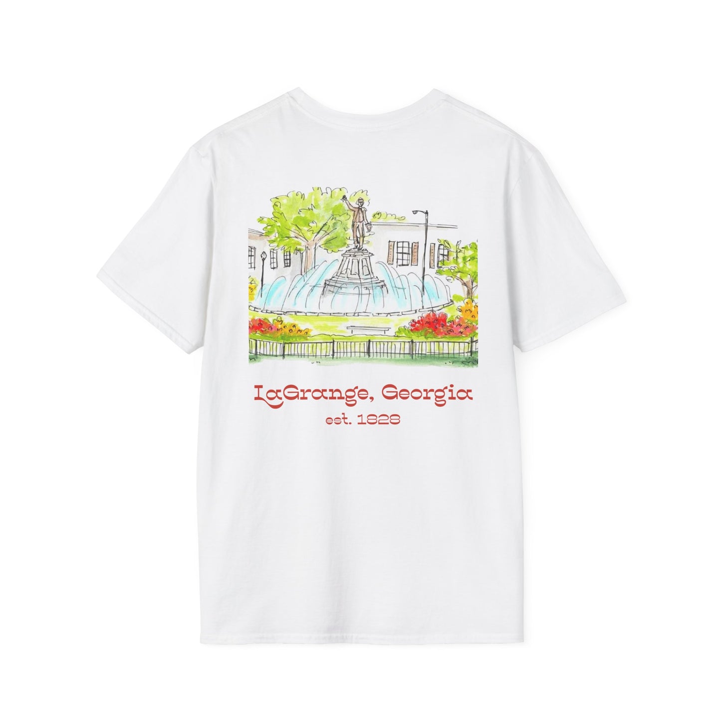 "The Marquis" Unisex Softstyle T-Shirt, Vintage Graphic Tee, Souvenir Shirt, Travel Apparel, Casual Gift, Heritage Wear