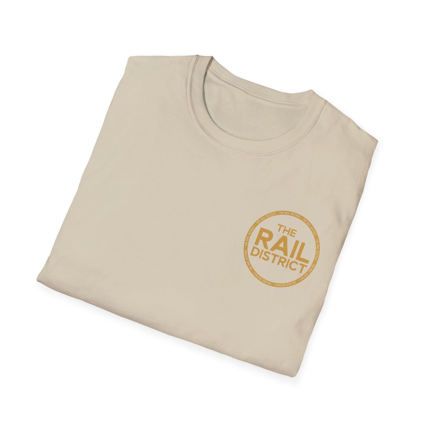 Rail District Unisex T-Shirt, Vintage Style Tee, Georgia Souvenir Shirt, Casual Wear, Gift for Friends and Family