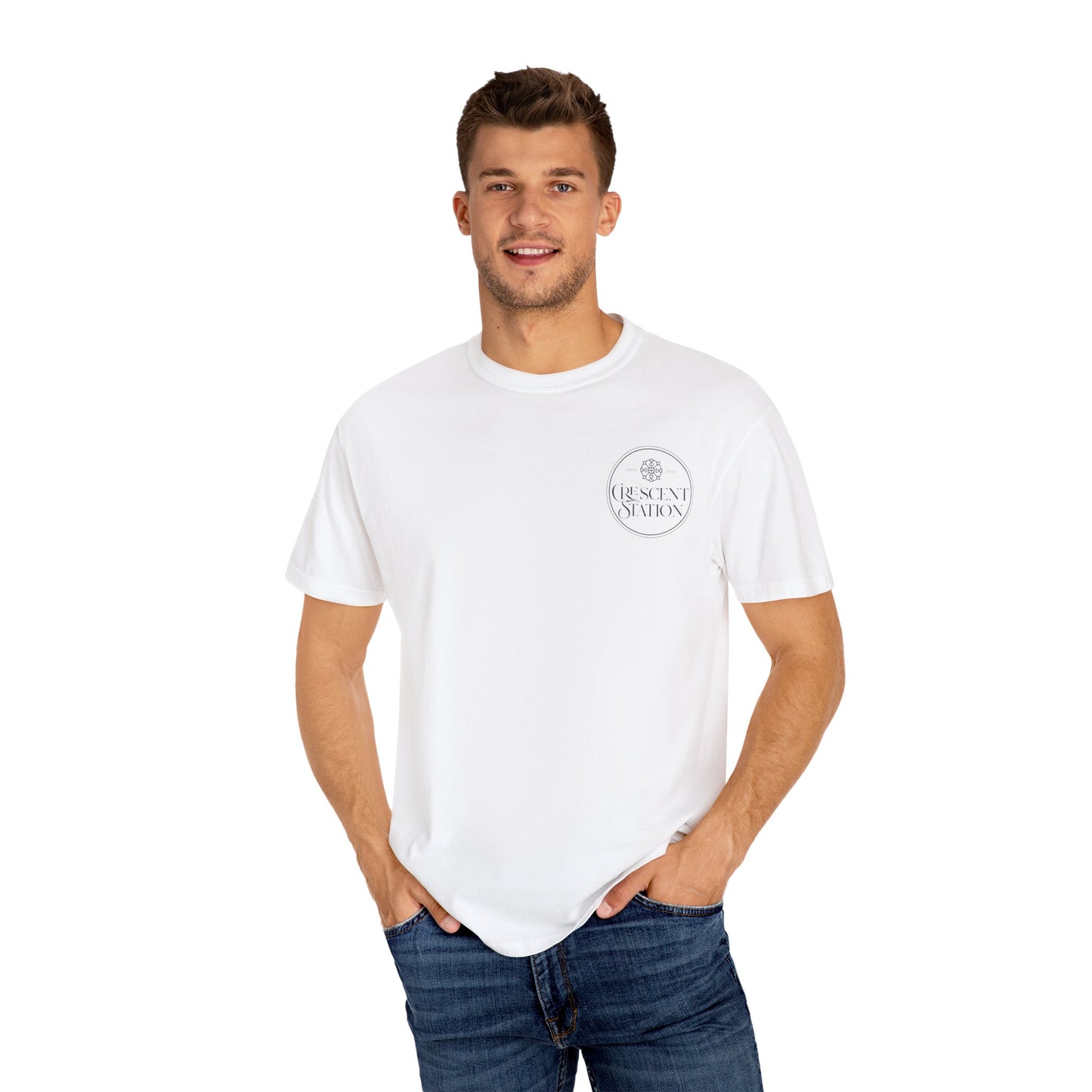 Crescent Station - Rail Design - T-Shirt