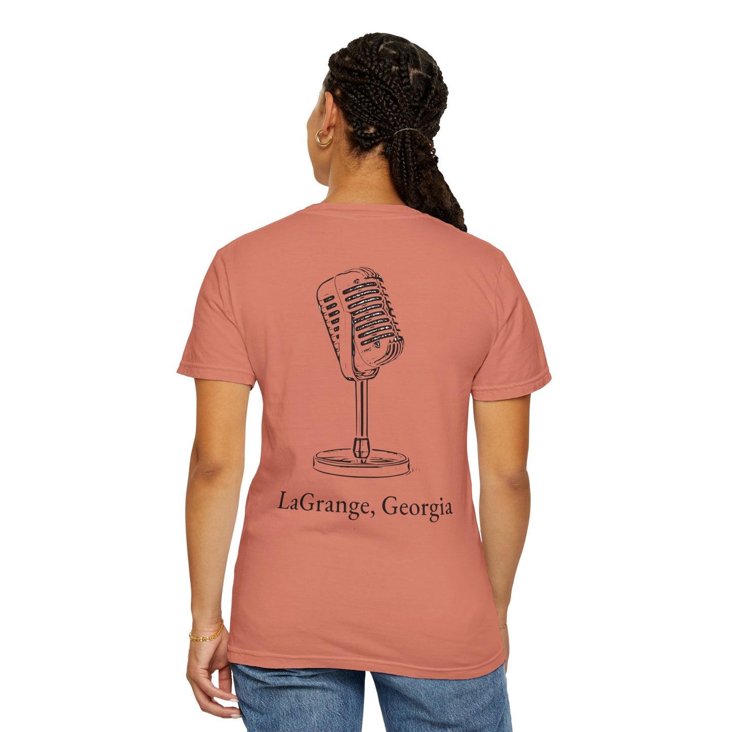 134 Main - Vintage Microphone T-shirt - LaGrange, Georgia